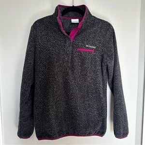 Columbia Snap Fleece Pullover Women’s Medium